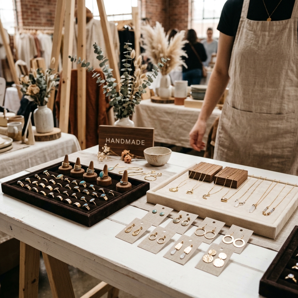 Berkeley Art Market Booth photo 1